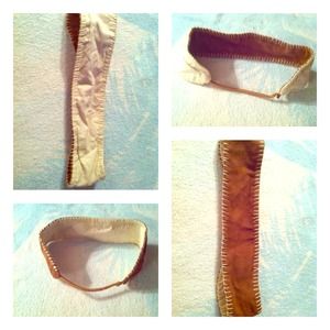 ❌SOLD❌Reversible Brown and Cream Headband REDUCED