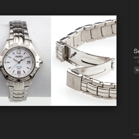 SOLD๐HP๐ diamond watch - Picture 2 of 4