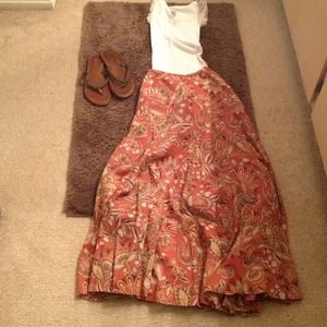🎉💌SOLD💌🎉Lucky Brand boho skirt