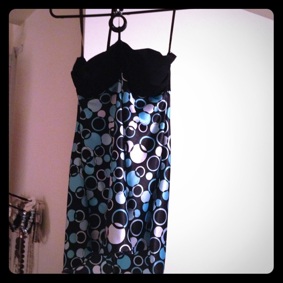 Halter with beaded strap