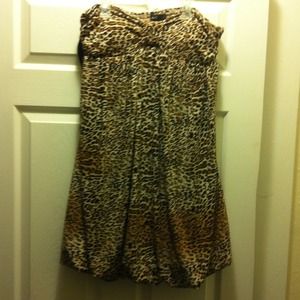❌❌RESERVED❌❌. Leopard sleeveless dress