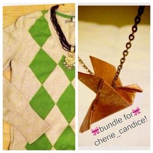 Bundle- Sweater and Necklace