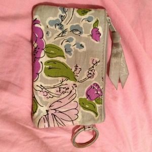 Vera Bradley Zip ID Case! Watercolor Print!
