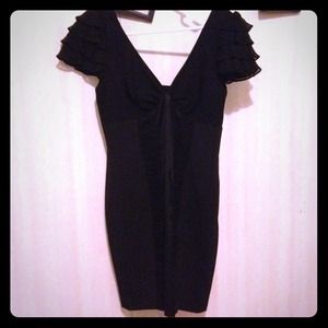 Black Karen Millen cocktail dress