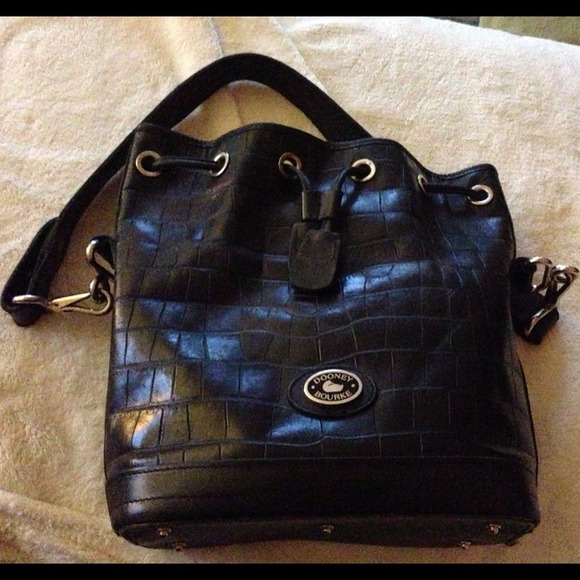 Dooney & Bourke Vintage Crocodile Bucket