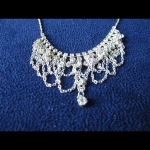 Delicate silver necklace