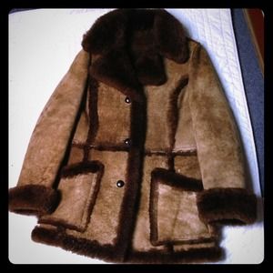 100% wool and leather jacket