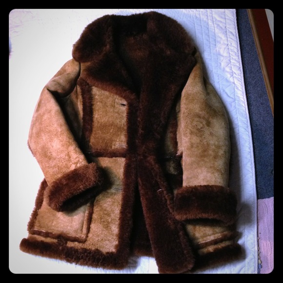 More pics 100% wool and leather jacket