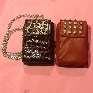 Cell phone/ cigarette clutch