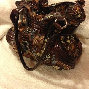 One of a kind! Kathy Van Zeeland purse