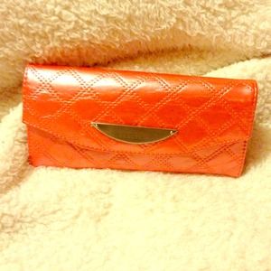 Coral Kenneth Cole Reaction clutch/wallet
