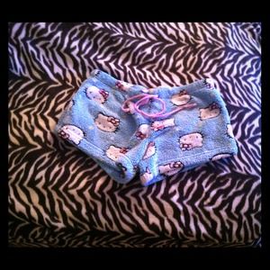 Cute hello kitty panama shorts