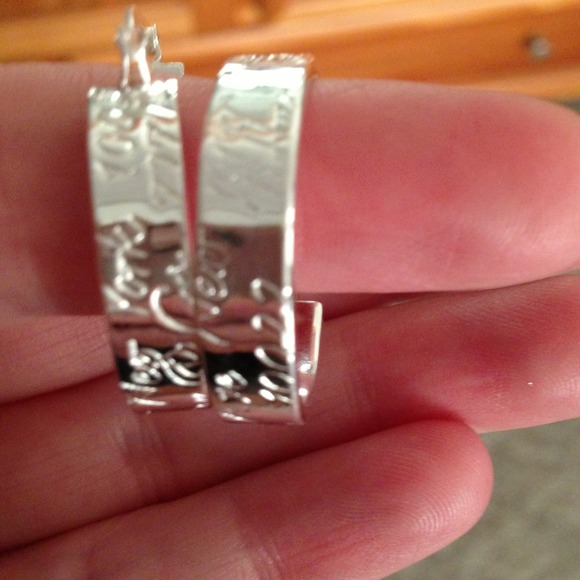 Tiffany & Co inspired hoop earrings