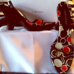 Sandal/Multi/red black