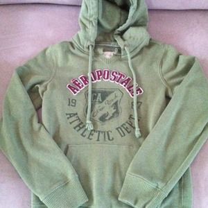 Aeropostale green hoodie