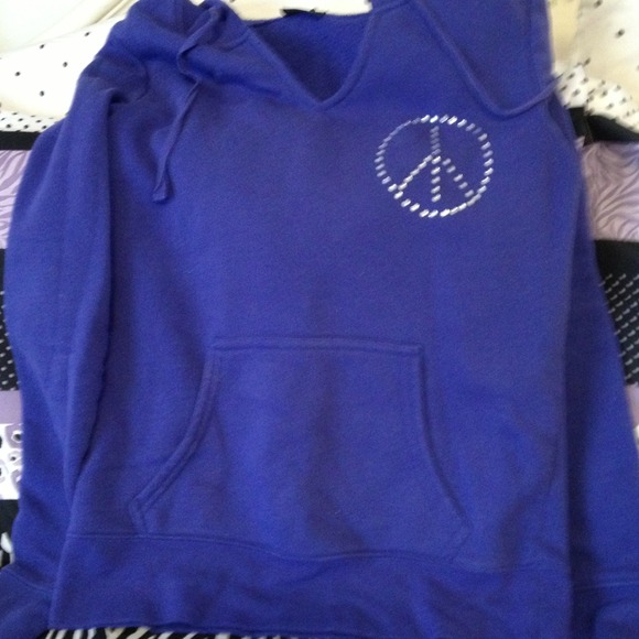 Purple Rue 21 hoodie. Check out the back!