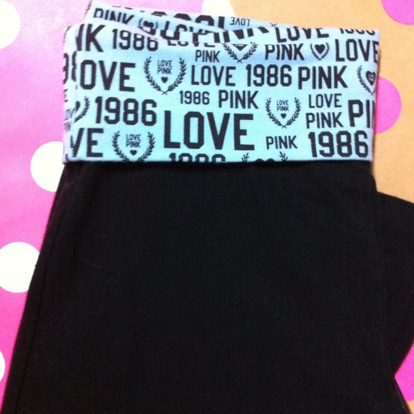 Pink Yoga Boot pants.