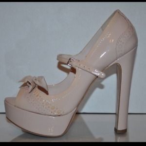 Miu miu peep toe Mary Jane. Gorgeous!!