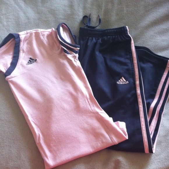 Adidas workout outfit