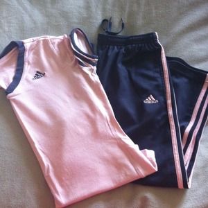 Adidas workout outfit