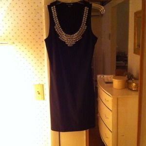 Jeweled collar Forever 21 dress, small