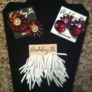 Clip on fashion earring