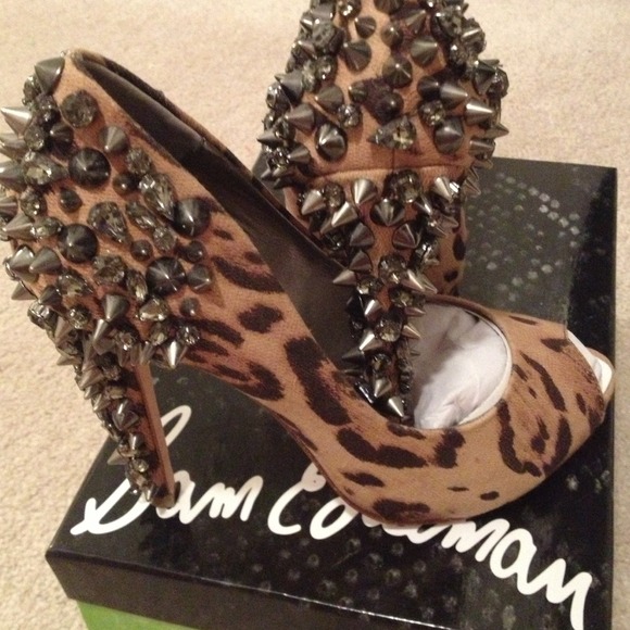 🚫Sam Edelman Lorissa leopard peep toes - Picture 4 of 4