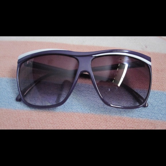 Purple sunglasses