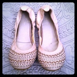 ALDO size 38 ballerina style flat shoe