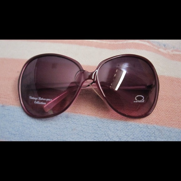 Maroon sunglasses