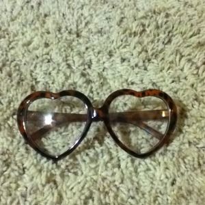 Heart shaped glasses