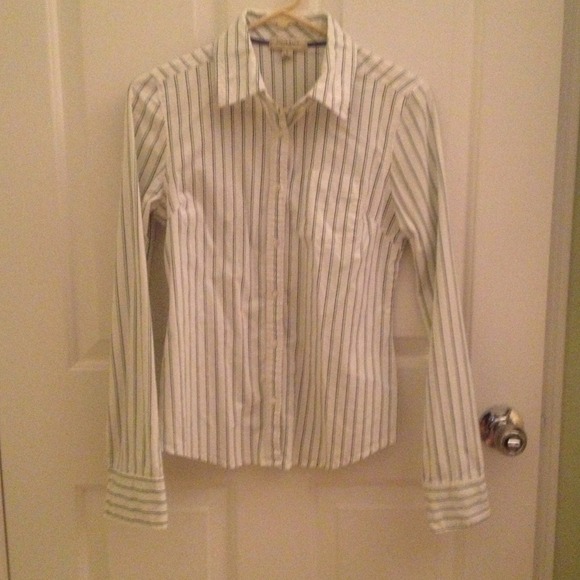 Striped button up - Picture 1 of 2
