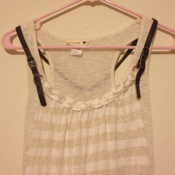 💟SOLD💟Two piece racer back with braid and - Picture 2 of 2