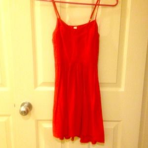 ****SOLD!!****Orange sun dress