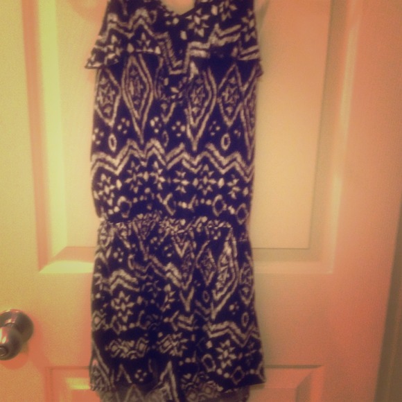 SOLD! Black and white romper