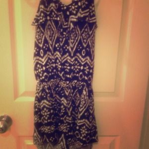 SOLD! Black and white romper