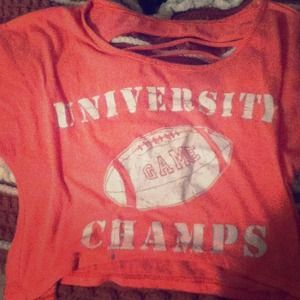 Pink short sleeve shirt Crop Top