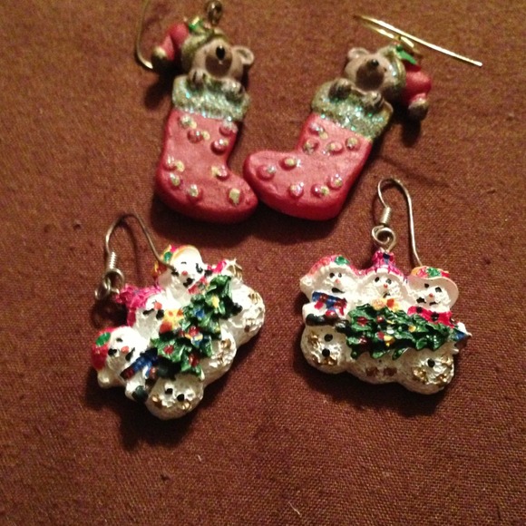 Holiday earrings