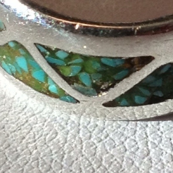Turquoise Silver Ring - Picture 4 of 4