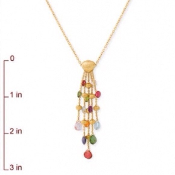 Marco Bicego 'paradise' Linear Pendant Necklace