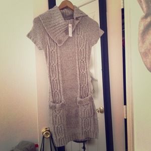 Charming Charlie knitted sweater dress