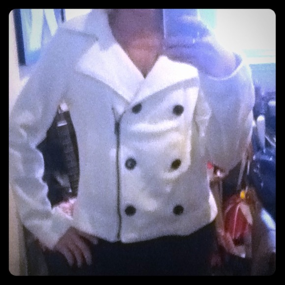 SALE! White / off white peacoat