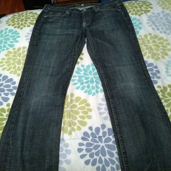 SOLD Seven for all mankind boot cut jeans - Picture 2 of 3
