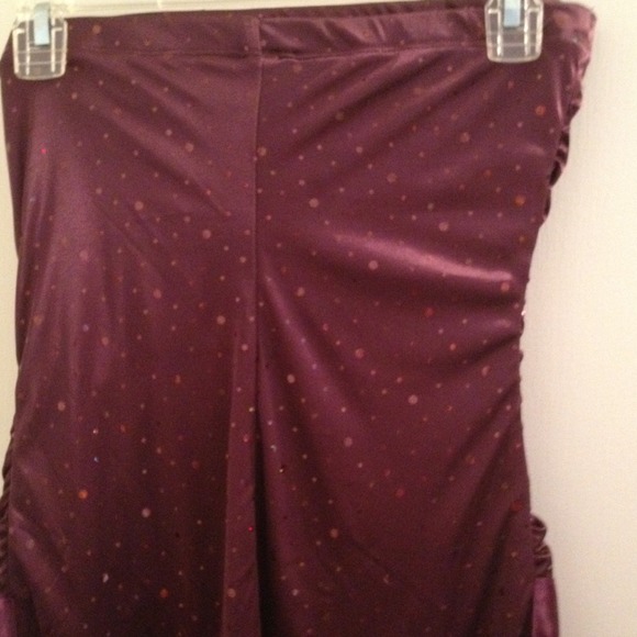 Plum homecoming dress - Picture 3 of 3