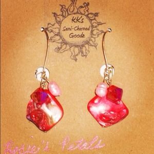 Rosie's Petals EARRINGS by KK