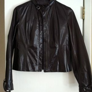 DKNY leather jacket
