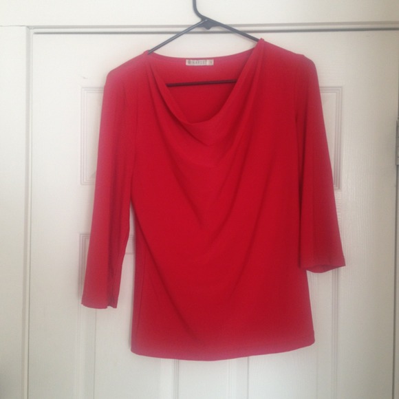 red blouse