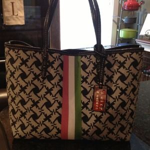 Juicy Couture black pups bag