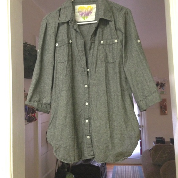 Derek Heart button-up shirt