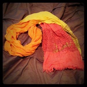 "Love" scarf